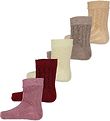 Minymo Ankle Socks - 5-Pack - Orchid Haze