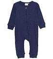 Minymo Onesie - Rib - Dark Marinbl