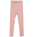 Minymo Leggingsit - Joustinneule - Misty Rose