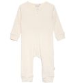 Minymo Jumpsuit - Rib - Seedpearl