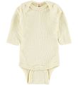 Engel Bodysuit L/æ - Wool - Natural