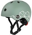 Scoot and Ride Casque de Vlo - Green Lignes