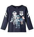Name It Bluse - NmmDohn Playmobil - Dark Sapphire