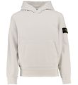 Stone Island Kapuzenpullover - Pearl Grey