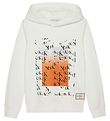 Calvin Klein Hoodie - Graphic New Placement - Bright White