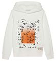 Calvin Klein Hoodie - Graphic New Placement - Bright White