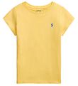 Polo Ralph Lauren Stuttermabolur - Horfa Hill - Gult