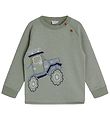 Hust and Claire Sweatshirt - Aslak - Seagrass w. Tractor