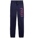 Polo Ralph Lauren Sweatpants - Classic I - Navy w. Red/Blue