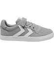 Hummel Chaussures - Slimmer Stadil Leather Faible Jr. - Alloy