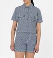 Dickies Hemd - Hickory pro Hickory - Blau/Weiß gestreift