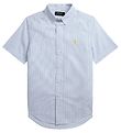 Polo Ralph Lauren Shirt s/s - Classic II - Blue/White Striped