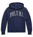 Polo Ralph Lauren Hoodie - Bekijk Hill - Navy m. Wit