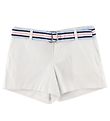 Polo Ralph Lauren Shorts - Uhr Hill - Weißer m. Gürtel