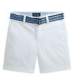 Polo Ralph Lauren Shorts - Bedford - Classiques I - Blanc av. Ce