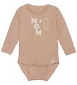 Minymo Bodysuit æ/s - Mahogany Rose