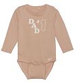 Minymo Bodysuit æ/s - Mahogany Rose