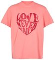 T-Shirt Petit by Sofie Schnoor - Rose av. Imprimé