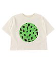 Stella McCartney Kids T-shirt - Cropped - White w. Green