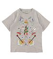 Stella McCartney Kids T-shirt - Grey Melange w. Print