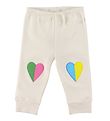 Stella McCartney Kids Sweatpants - White w. Hearts