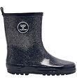 Hummel Rubber Boots - Rubber Boot Glitter Jr - Black Iris