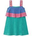 Little Marc Jacobs Dress - Terrycloth - Green w. Blue/Pink