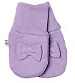 Racing Kids Mittens - Bright Lavender w. Bow