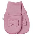 Racing Kids Mittens - Old Rose w. Bow