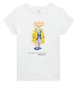 Polo Ralph Lauren T-shirt - Watch Hill - White w. Soft Toy