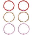 Bandeaux à Cheveux Elastiques Kknekki - 6 Pack - Mince - Pastel