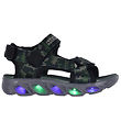 Skechers Sandalen m. Licht - Hypno-Splash - Black