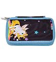 Jeva Pencil Case w. Contents - Twozip - Golden Unicorn