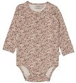 Wheat Romper l/s - Liv - Pale Lilac Bloemen