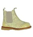 Angulus Boots - Light Yellow w. Glitter
