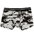 Say-So Boxers - Grey Melange w. Camouflage