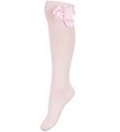 Condor Chaussettes Hautes av. Noeud Papillon - Rose