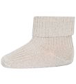 MP Chaussettes - Bambou - Ida - Ecru av. Brillant