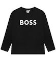 BOSS Blouse - Noir av. Blanc