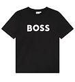 BOSS T-Shirt - Noir av. Blanc