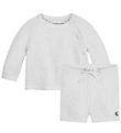 Calvin Klein Gift Box - Blouse/Shorts - Knitted - Ghost Grey