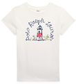 Polo Ralph Lauren Stuttermabolur - Horfa Hill - Hvítur M. Viti