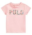 Polo Ralph Lauren T-Shirt - Uhr Hill - Rosa m. Polo