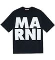 Marni T-shirt - Black w. White
