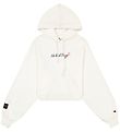Champion Fashion Hoodie - Crop - White