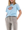 Dickies Stuttermabolur - Tákn Lógó - Sky Blue