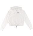 Fila Hoodie - Baalberge Bijgesneden - Bright White