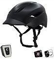 Casque de Vélo av. Léger Crazy Safety - Aéro - Mat Black