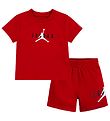 Jordan T-shirt/Sweat Shorts - Gym Red