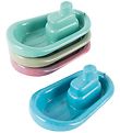 Dantoy Boote - 4er-Pack - 15 cm - Blue Meeresspielzeug